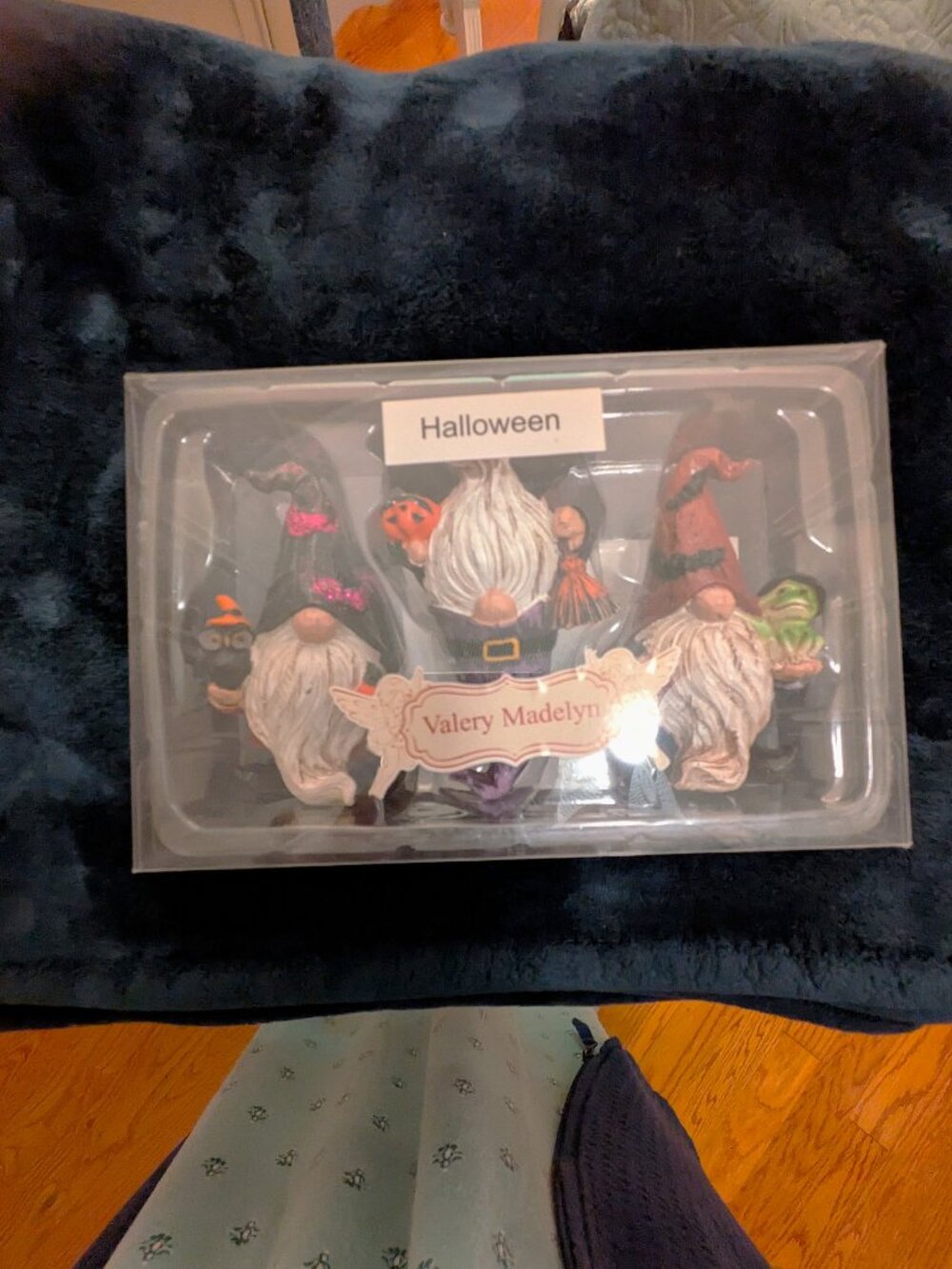 3 Piece Resin Gnome Halloween Decor